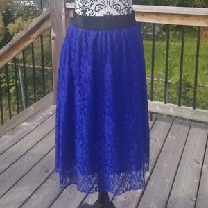NWT Lularoe M Blue Lola